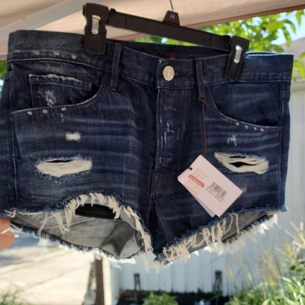 NWT Distressed Denim Women Shorts